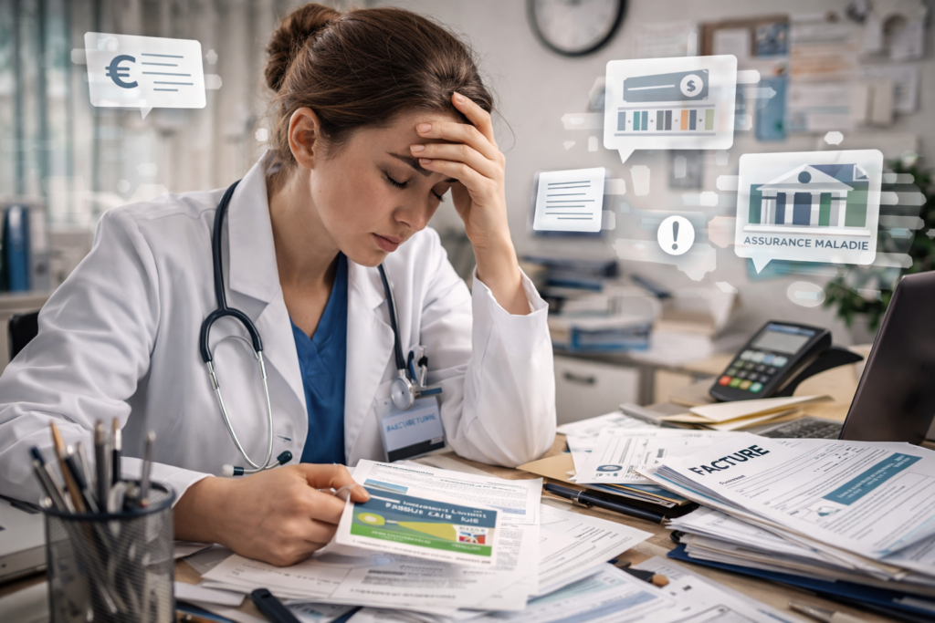 gestion tiers payant professionnels de santé