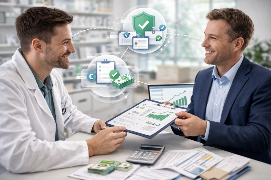 gestion administrative tiers payant externalisée